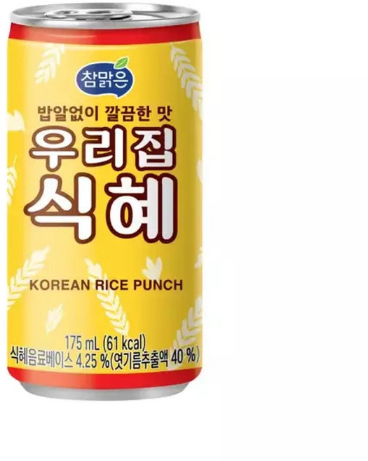 참맑은 우리집식혜 175ml x 30캔-3박스, 90개