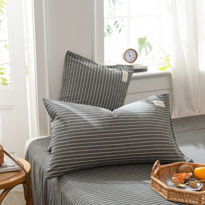 유니리빙 순면 향균 호텔 베개커버 2P