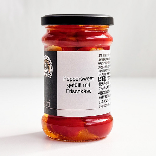 디케제마허 크림치즈 와인안주 체리페퍼 위드 치즈, 2개, 250g