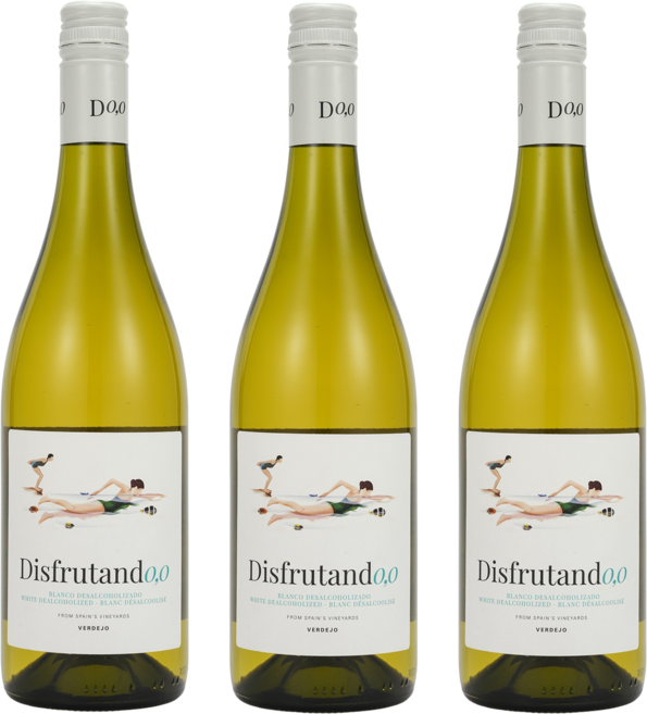 무알콜와인 논알콜 무알콜 샴페인 디스프루딴도 화이트, 3개, 750ml