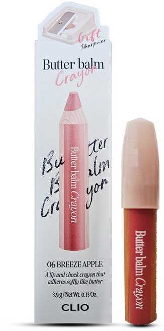 클리오 버터 밤 크레용, 6 브리즈애플, 1개