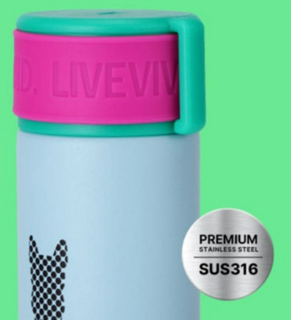 플렌치불 스키니 미니텀블러 170ml 보온보냉병, 지기, 1개