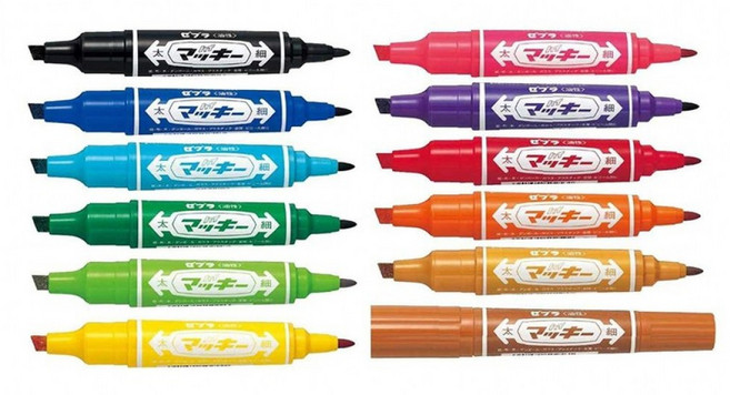 문구잇템 올드림 제브라 하이맥키 마카 MO-150MC, P