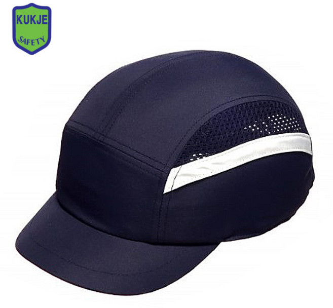 국제안전물산 경작업모 안전모 땀방지대 통기구멍 벨크로 반사띠 매쉬소재, 1개