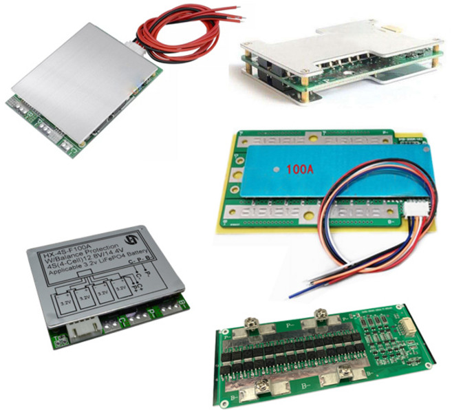 KDsafe 리튬 인산철 배터리 충전지 파워뱅크 DIY 보호회로 BMS, 1번 4S-BMS-100A(3.2V), 1개, 1개입