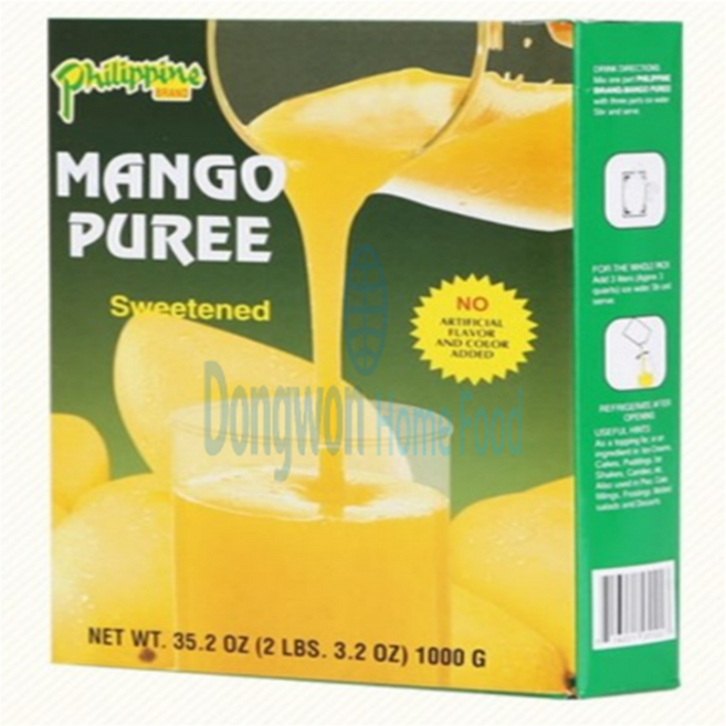 프로푸드 망고 퓨레 스위트, 1kg, 3개