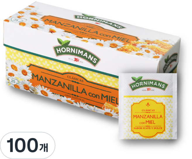 오르니만스 캐모마일 꿀차, 1.4g, 25개입, 4개, 1.4g