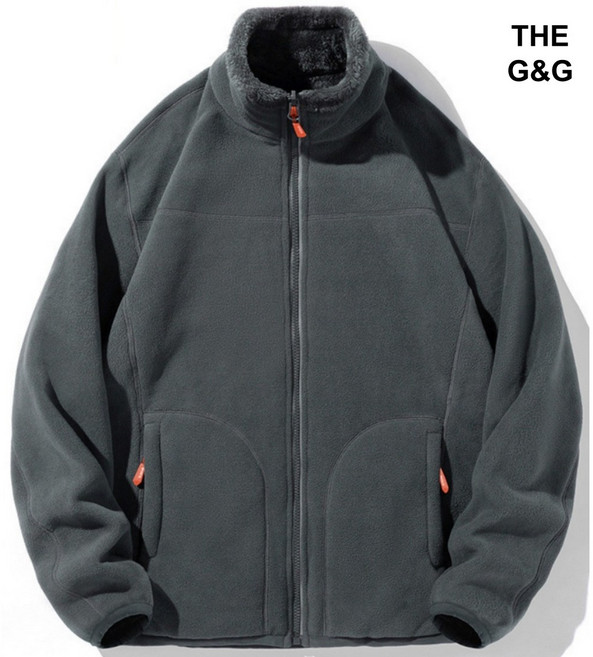 THE G&G남녀공용 양면착용 보아후리스 자켓MM