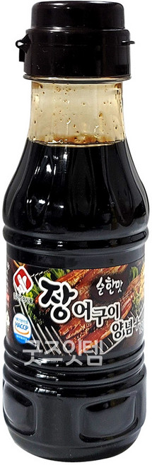진조미 장어구이양념 순한맛 180g 장어 소스, 1개