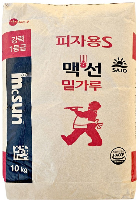 맥선 피자용S 밀가루, 2개, 10kg