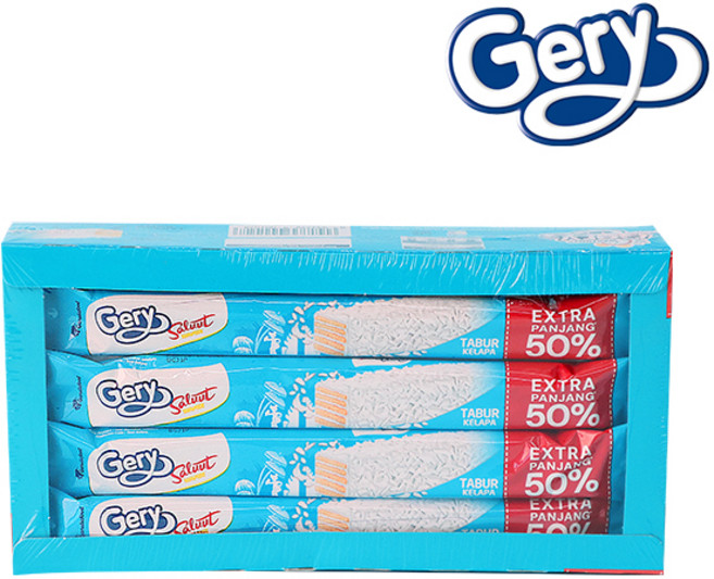 게리 코코넛 웨하스 과자 240g (20g), 12개, 20g