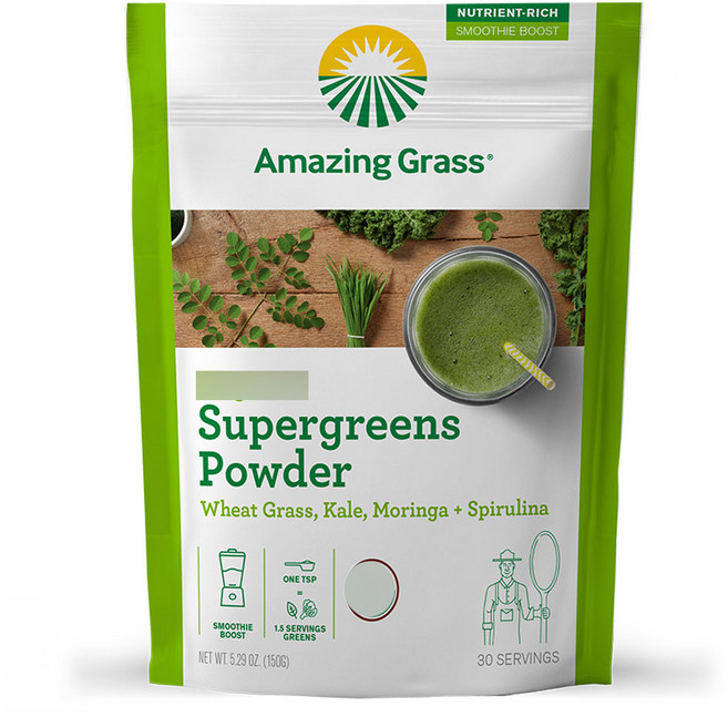 어메이징그라스 수퍼그린 파우더, 150g, 1개입, 1개