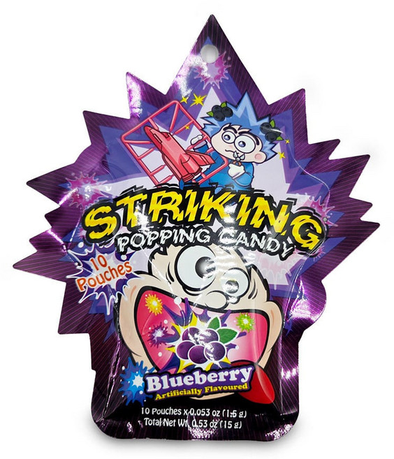 스트라이킹 팝핑캔디 블루베리맛, 15g, 1개