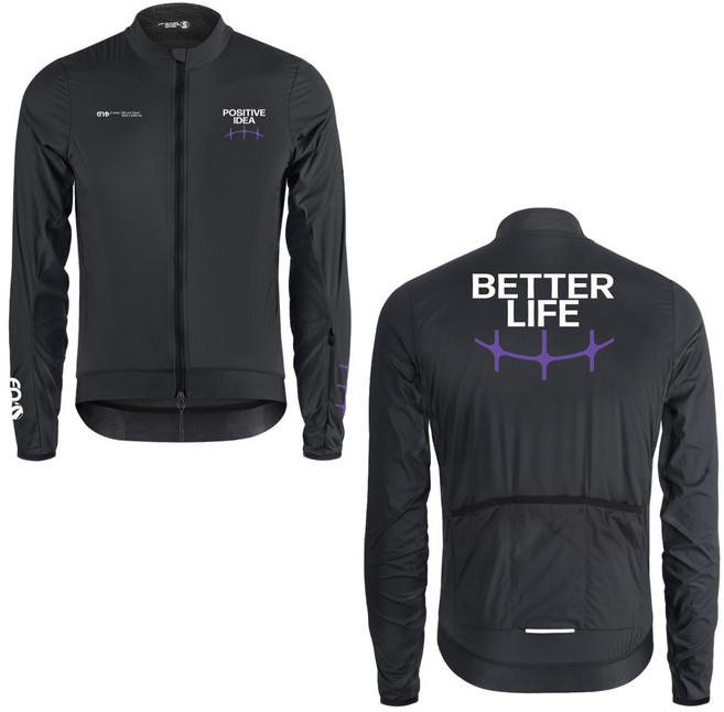 아덴바이크 자전거 바람막이 방풍 경량 스트레치 Better Life 윈드 자켓 자전거 상의