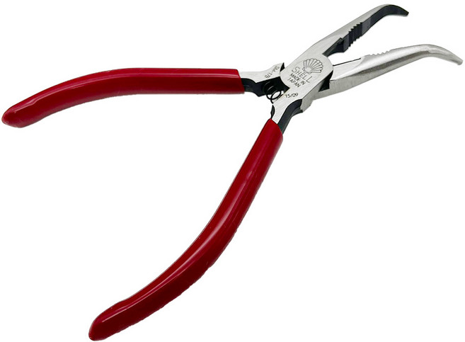 일제 롱노우즈 롱로즈 곡형 플라이어 6인치 150mm SM-17B 쉘, 1개