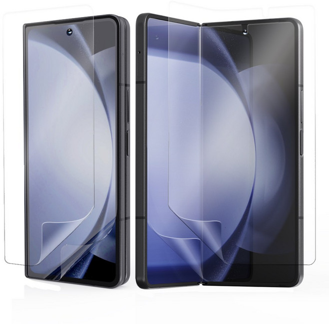 5세컨즈 갤럭시 Z폴드4 리뉴 리커버리 자가복원 필름 2매 내부 외부 SET, 2개