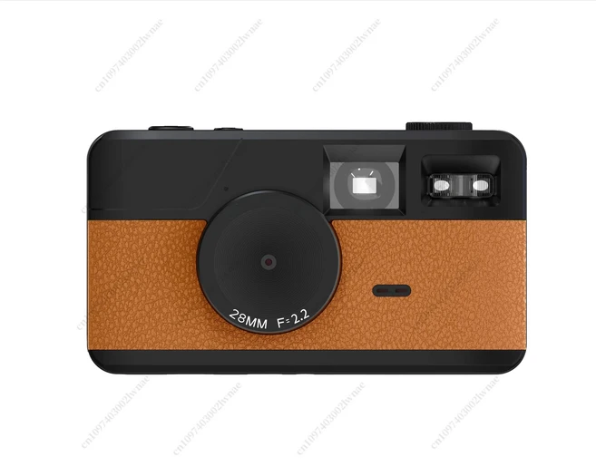 8모드 필터 8MP LED 캠프스냅 카메라 레트로 스크린리스 디지털 로고 없음, 06 dark brown
