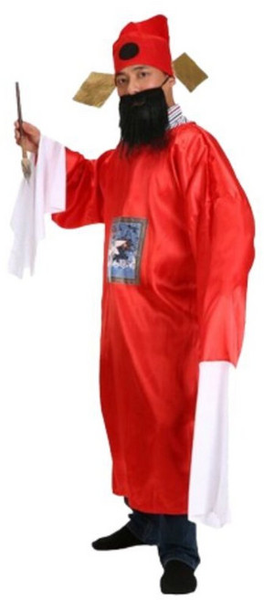 WULA烏拉 判官服 大紅袍 財神爺服裝