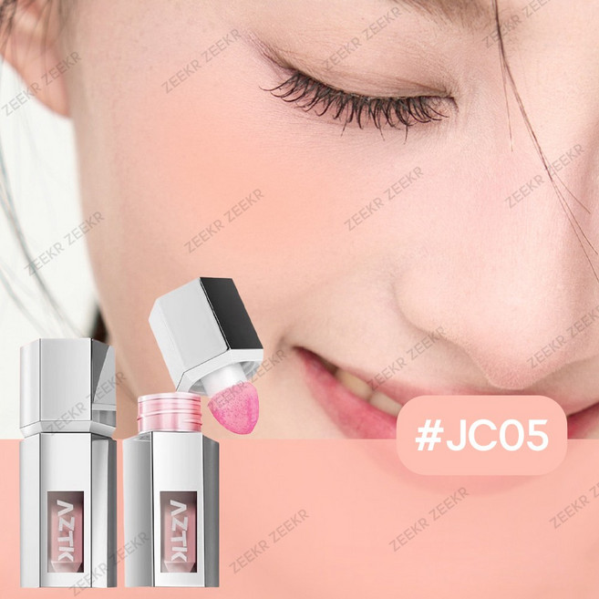 AZTK 리퀴드 매트 블러셔 과즙메이크업, 1개, JC05 화이트 피치 밀크티