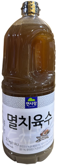 면사랑 멸치육수, 2.1kg, 2개