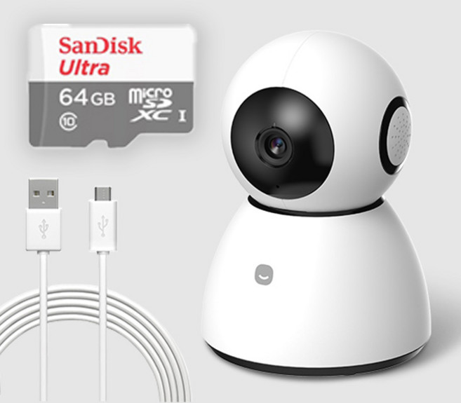 헤이홈 홈카메라 CCTV Pro 64G 실내용, GKW-MC057A, 1세트