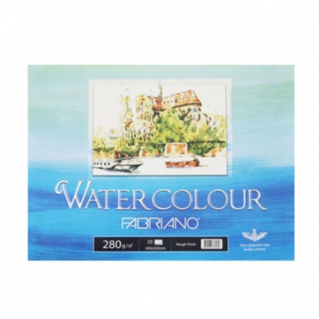 파브리아노 워터칼라 스케치북 11 280g 5절(패드), 15, 5절(320x440)