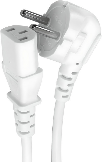 그리디파머스 컴퓨터 파워 케이블 3C x 0.75mm² 10A 250V, 1m, 1개