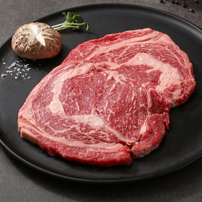 [홍천한우마을] 1등급 꽃등심200g, 1개, 200g