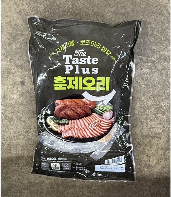 오리훈제 훈제오리 통 한마리 완포 800g, 5개
