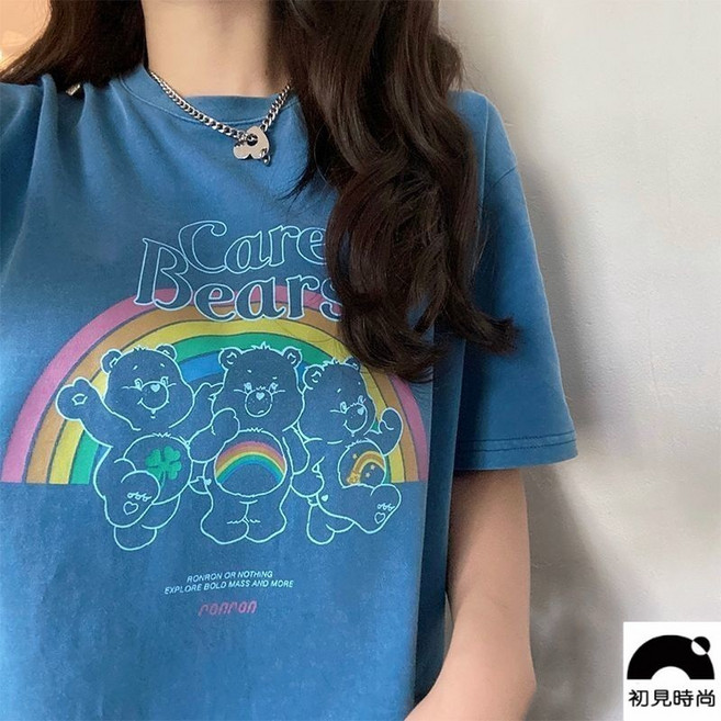 Care Bears 聯名 彩虹熊 短袖T恤