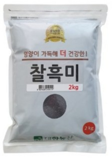 대한농산 찰흑미, 2kg, 1개