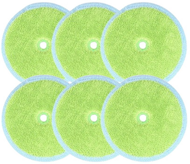 에브리봇 물걸레 로봇청소기 극세사걸레, 6개