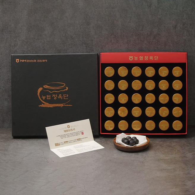 칠보농협 정옥단 숙지황 환 단 부모님 선물 1환 4g 30환, 30개