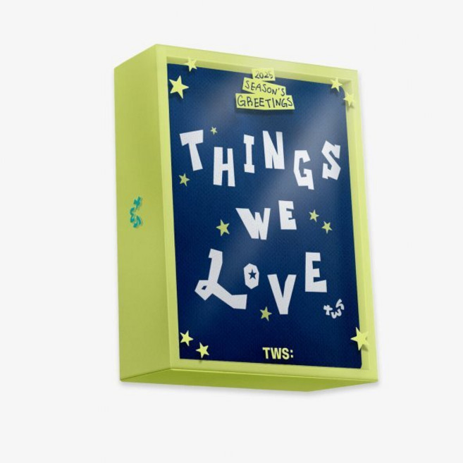 TWS (투어스) 2025 SEASON’S GREETINGS : 달력 세트 + 스케쥴러 + 스트링백 + 포토북 + 접지포스터 + 디지털 코드 세트 + TWL...