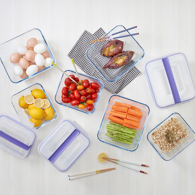 오븐락 오븐글라스 핸디직사각 3.9, 1개