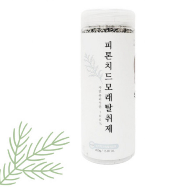 팜웨이 고양이 화장실 모래 탈취제 똥 오줌 냄새 제거 피톤치드, 1개, 450g