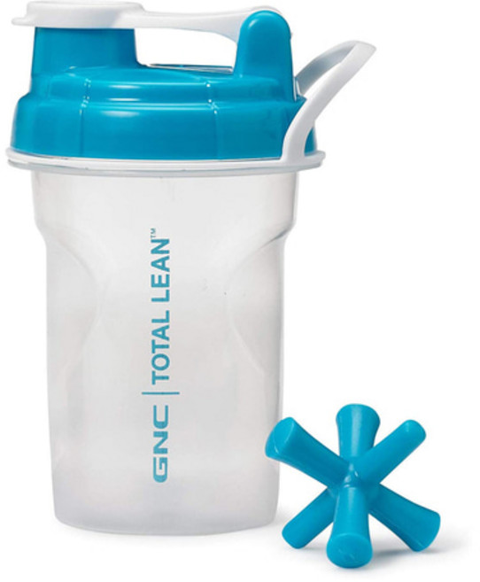 GNC 쉐이커 보틀 파란색 믹스 잭 포함 Shaker Cup Blue, 블루, 1개