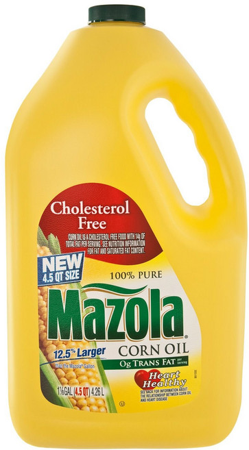 마졸라 옥수수유 144.04액량 온스 Mazola Corn Oil 144.04 Fluid Ounce, 1개