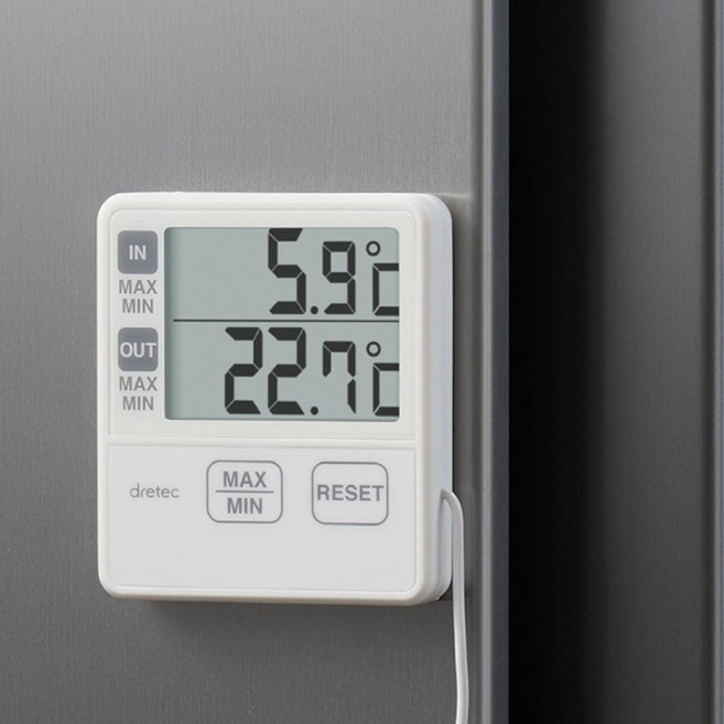 드레텍 냉장고온도계 O-407, 모델명/품번, 1개