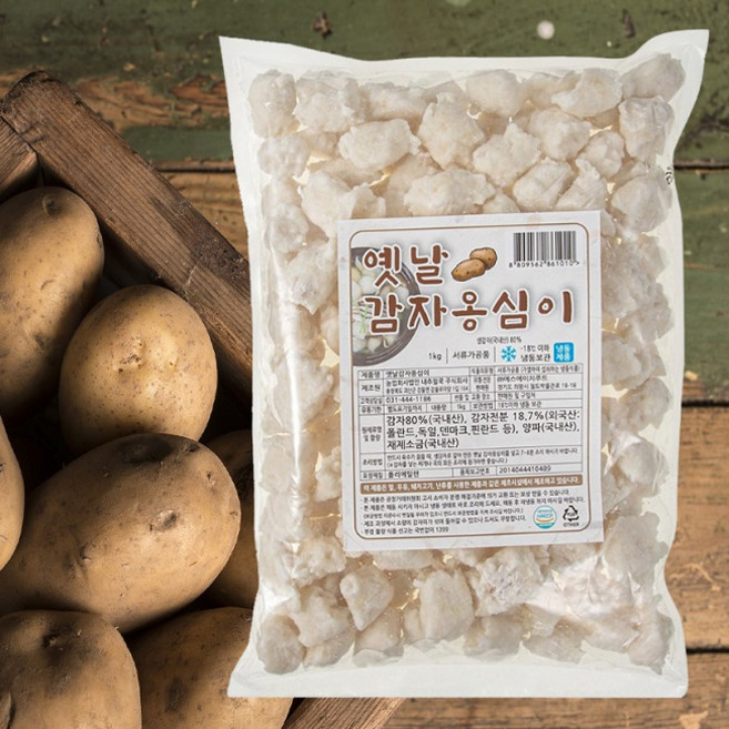 쫀득쫀득 옛날감자옹심이 1kg, 1개