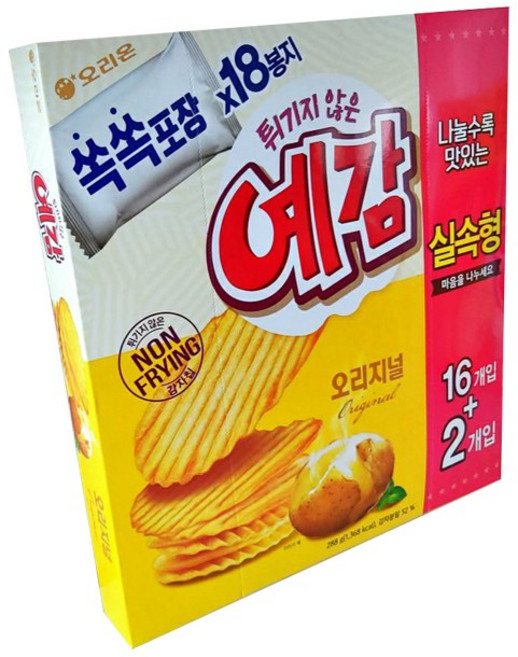 오리온 예감 오리지날 288g, 단일, 12개