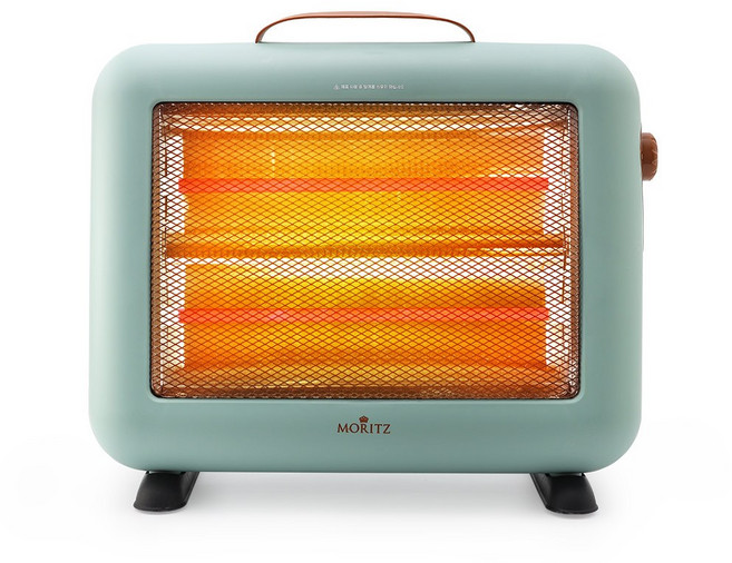 모리츠 감성 레트로 2단 쿼츠 히터, 민트, meh/1m3000hj 난방기