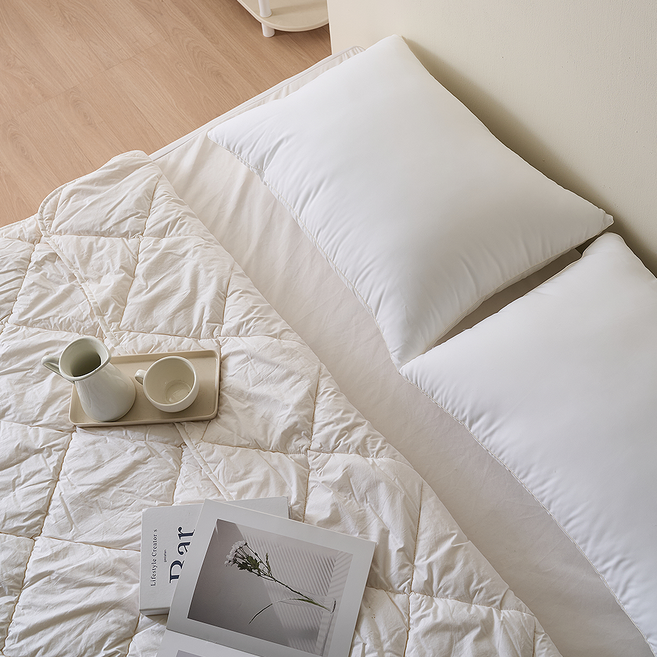 베러슬립 국내생산 진드기차단 마이크로화이바 베개솜 40X60 50X70