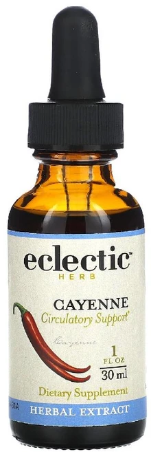 이클레틱허브 카이엔 추출물 Cayenne Extract 250mg 액상 30ml, 1개 - 쿠팡