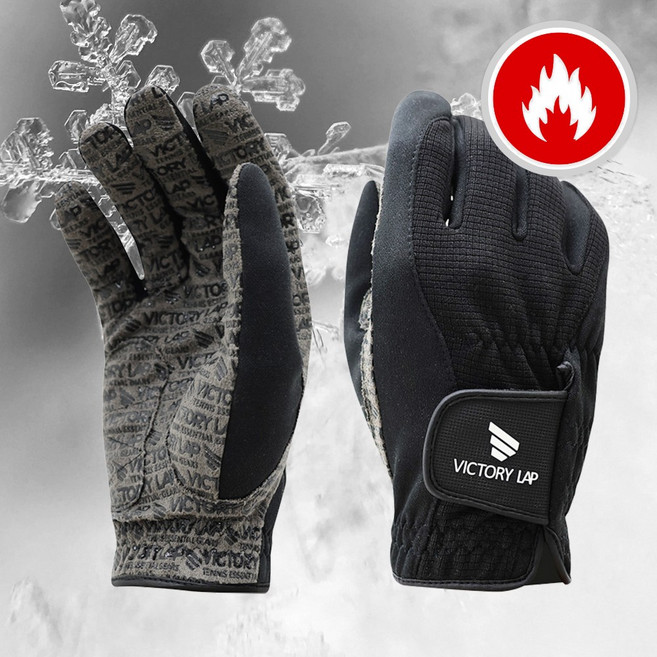 빅토리랩 테니스 장갑 겨울 스포츠장갑 남여 공용 기모 동계용, 1개