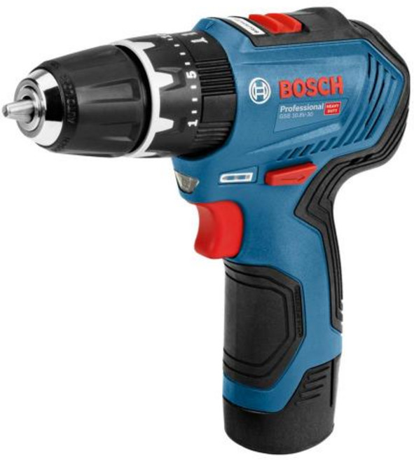 보쉬 충전해머드릴드라이버 GSB10.8V-30 (배터리X 충전기X) BL, 1개