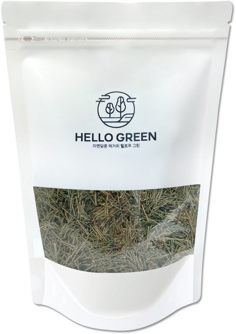 헬로우그린 국산 절단 건조 솔잎 200g(팩) 송엽, 1개, 200g