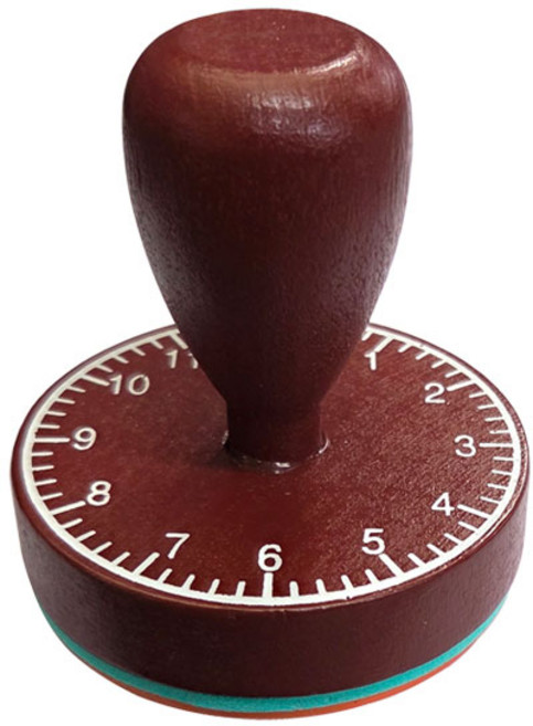 시계도장 아날로그 시계공부 스탬프, 1개