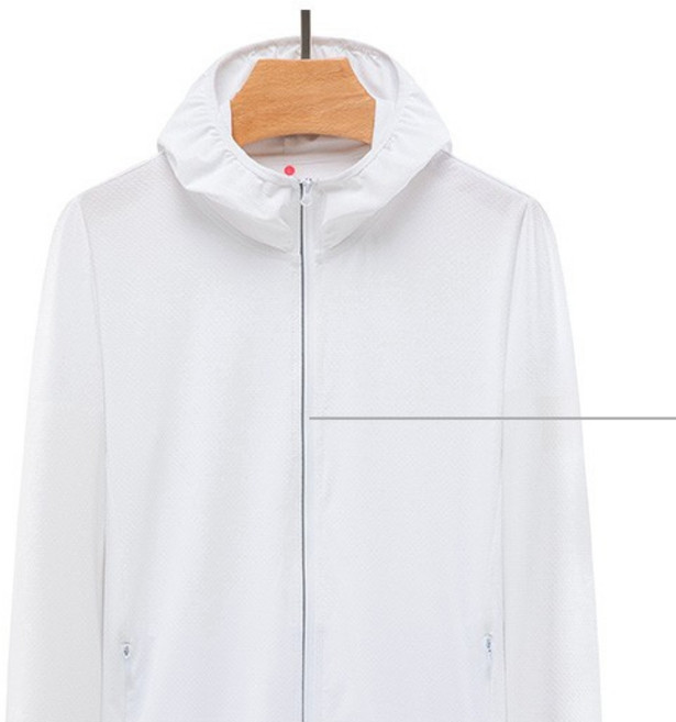 ATSTYLE 涼感防曬外套 UPF50+ 彈力透氣 連帽運動外套