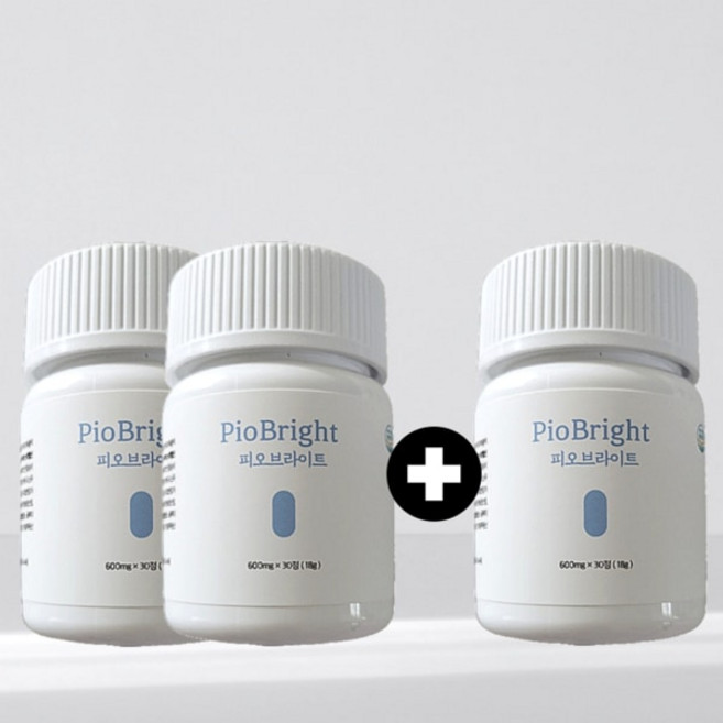 2+1 피오브라이트 글루타치온 히알루론산 피쉬콜라겐 비타민 3통 (90정), 2+1 피오브라이트 글루타치온 히알루론산 피쉬콜라겐 비